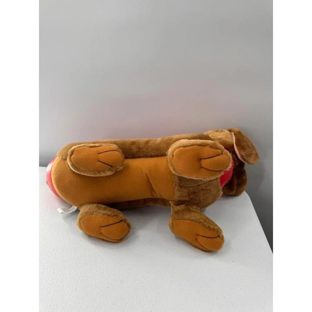 Vintage Allentown Toy Co.‎ Plush & Vinyl Dachshund Dog Stuffed Animal 21